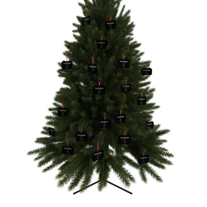 1st Christmas Aluminum Ornaments (Black)