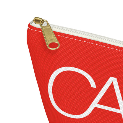 Accessory Pouch w T-bottom (Red)