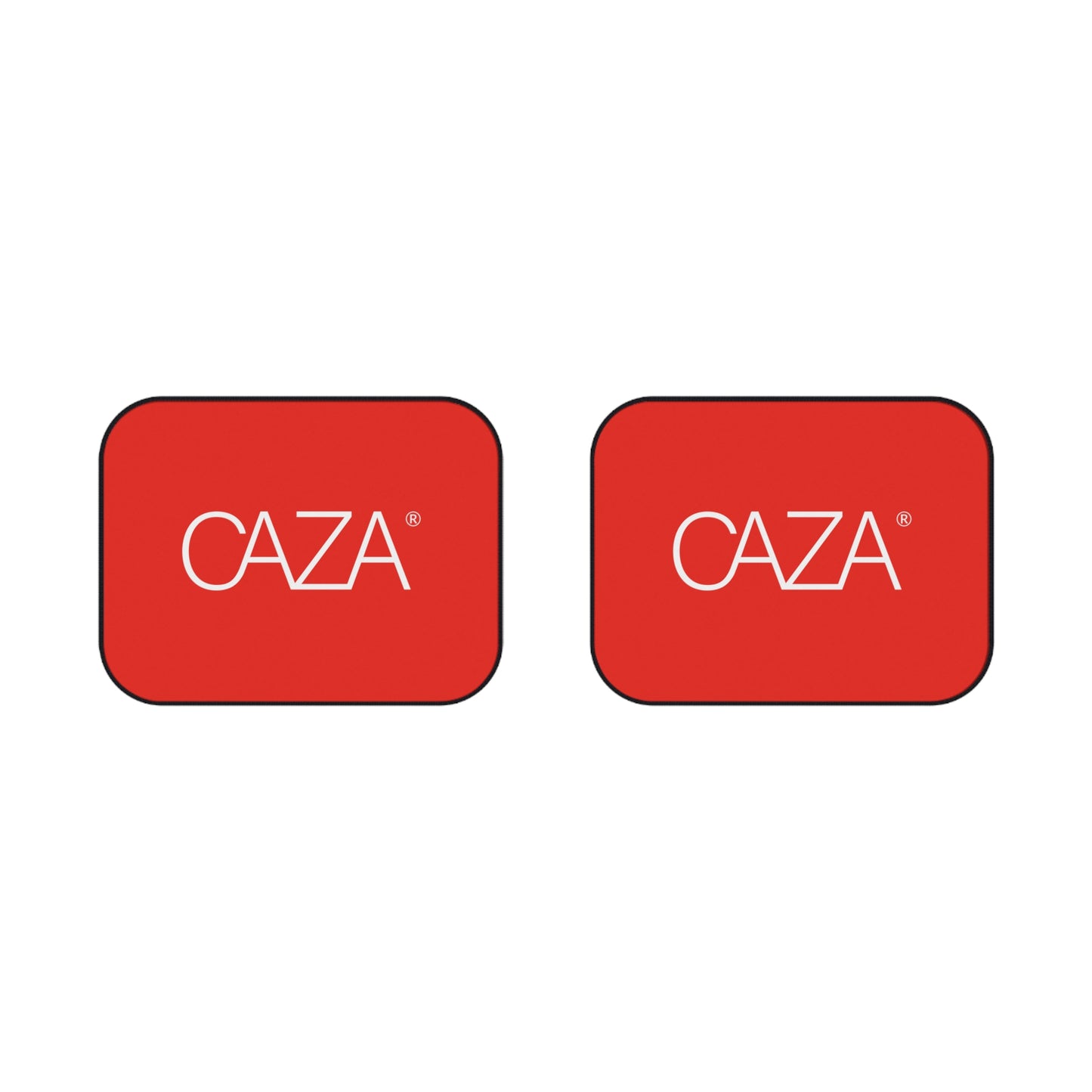 Rear Car Mats x2 (Red)