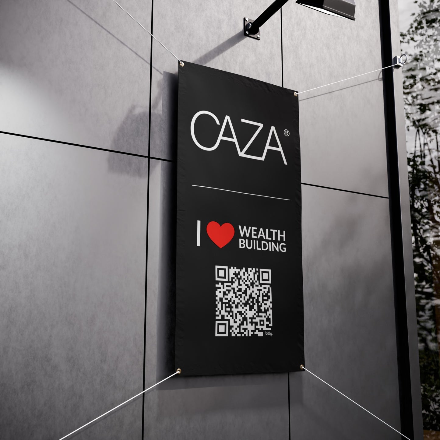 Join CAZA® | Vinyl Banners (Black)