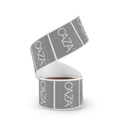 Square Sticker Label Rolls (Grey)