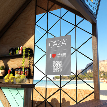 Join CAZA® | Matte Banner (Grey)