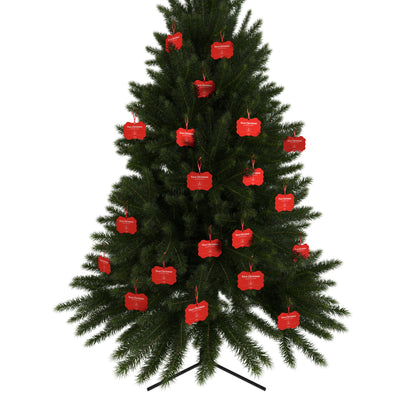 1st Christmas Aluminum Ornaments (Red)