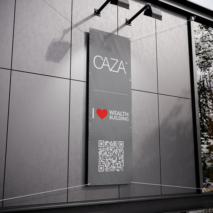 Join CAZA® | Vinyl Banners (Grey)