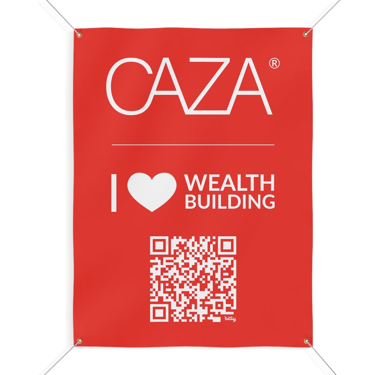 Join CAZA® | Matte Banner (Red)