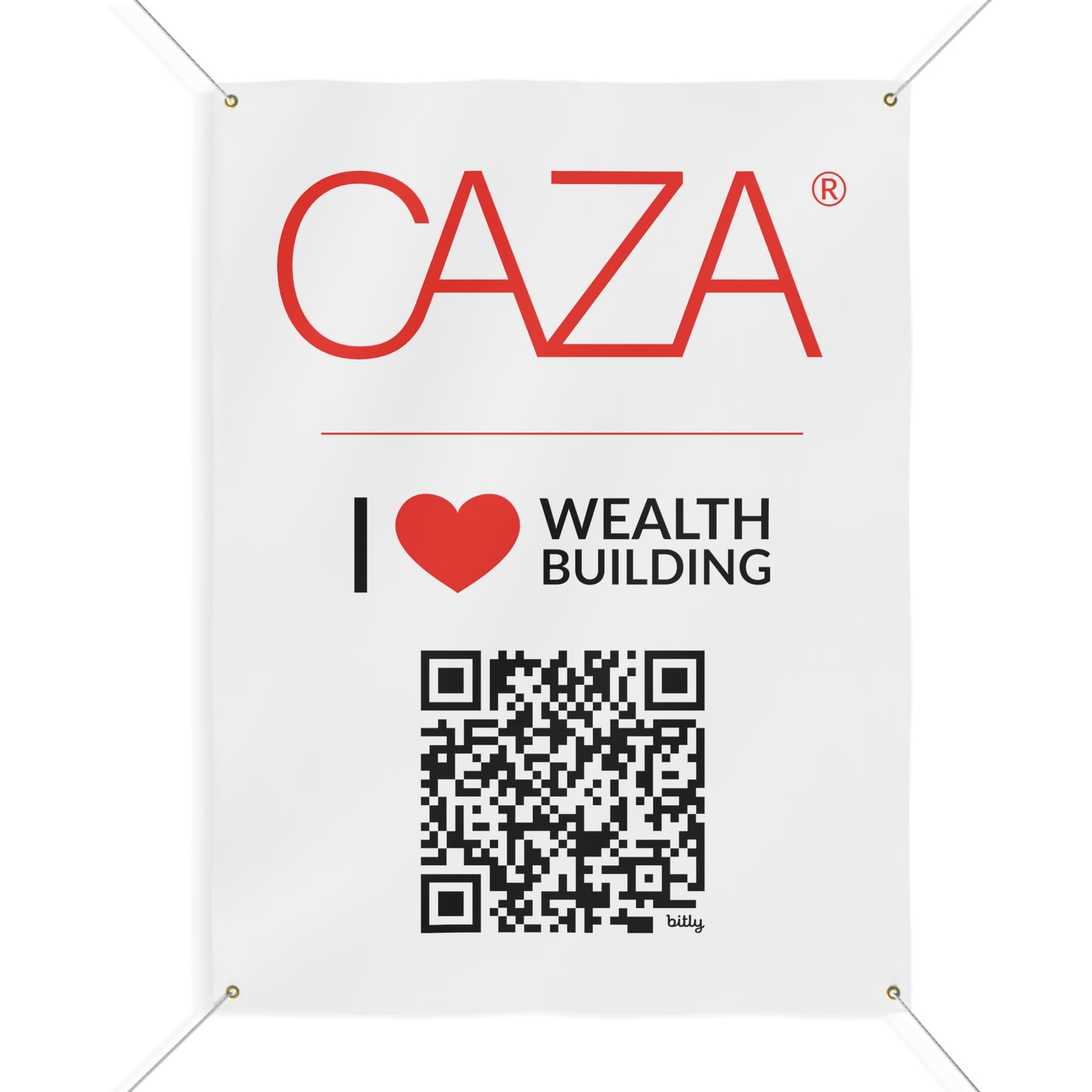 Join CAZA® | Matte Banner (White)