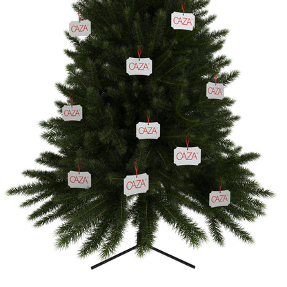 CAZA® Aluminum Ornaments (White)