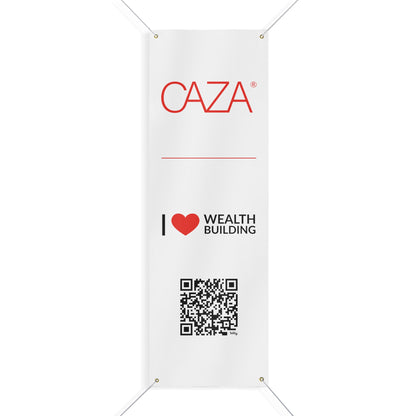 Join CAZA® | Matte Banner (White)