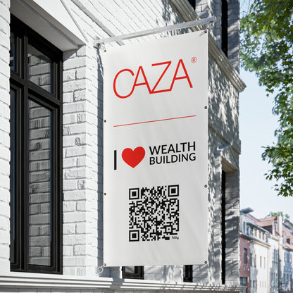 Join CAZA® | Vinyl Banners (White)