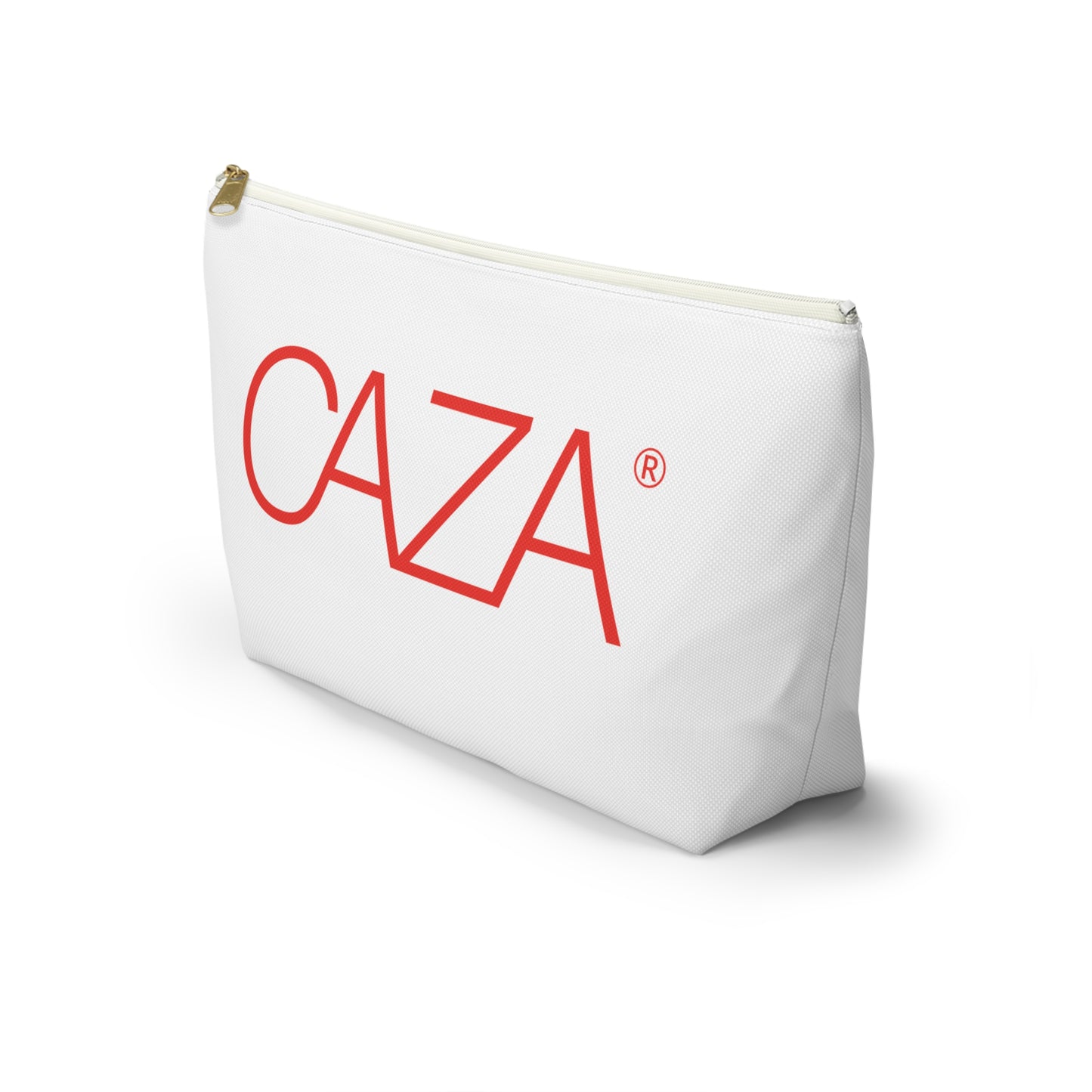 Accessory Pouch w T-bottom (White)