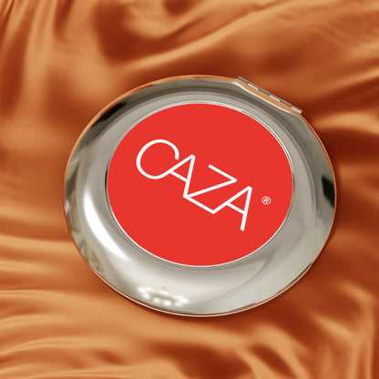 Compact Travel Mirror (Red)