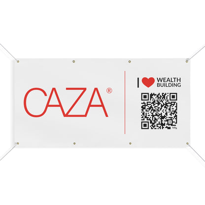 Join CAZA® | Matte Banner (White)