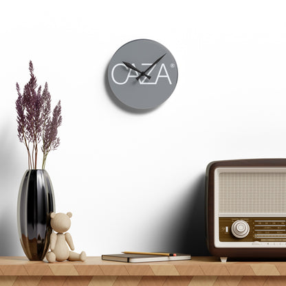 Acrylic Wall Clock (Grey)