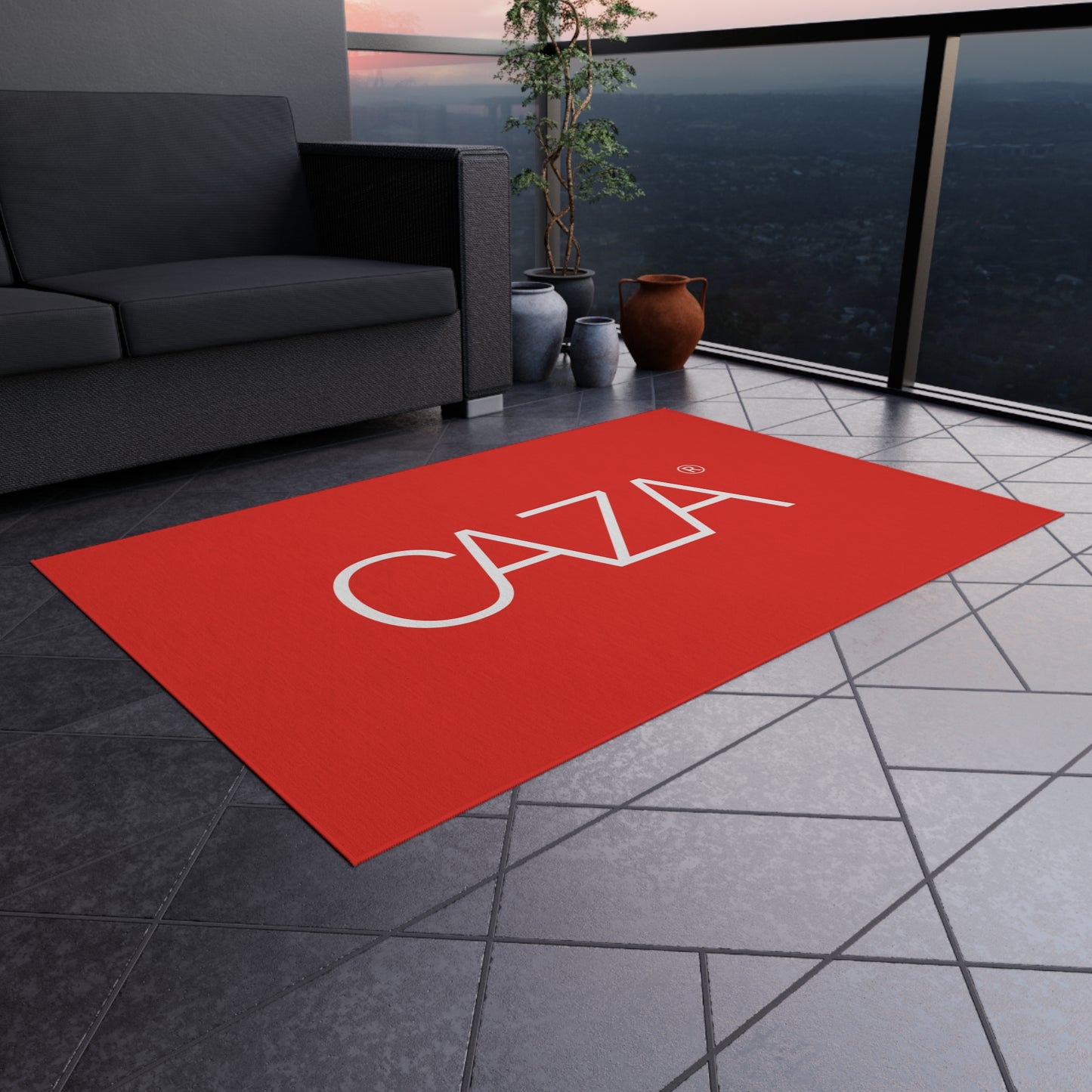 Outdoor Rug (Red)