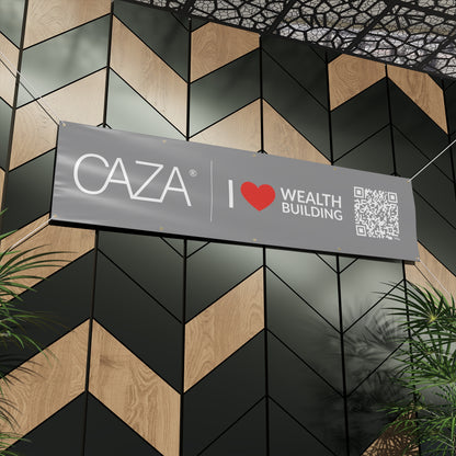 Join CAZA® | Matte Banner (Grey)