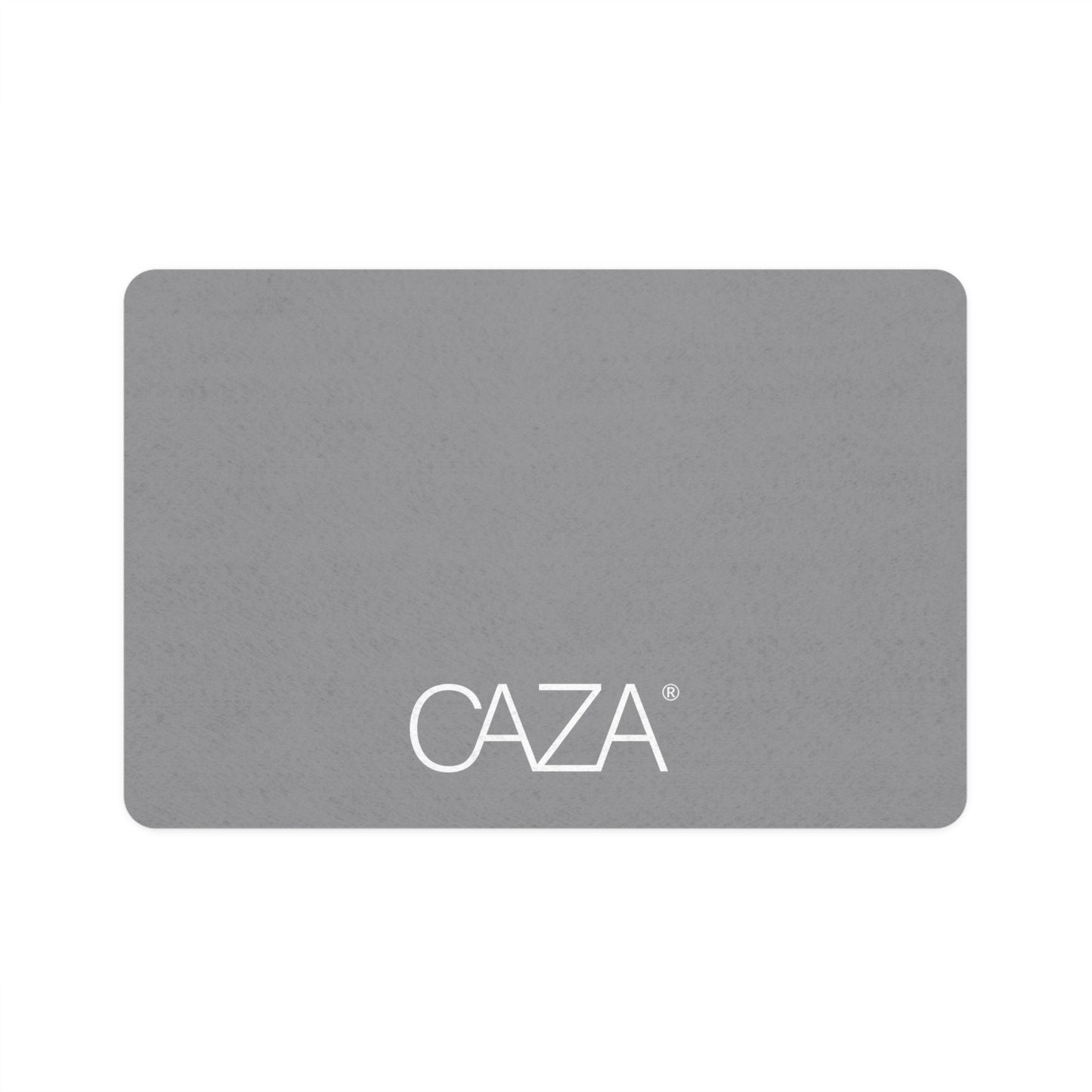 Rectangle Pet Food Mat (Grey)
