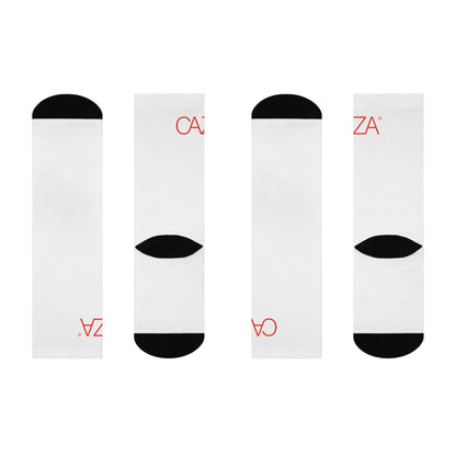 Cushioned Crew Socks (White)