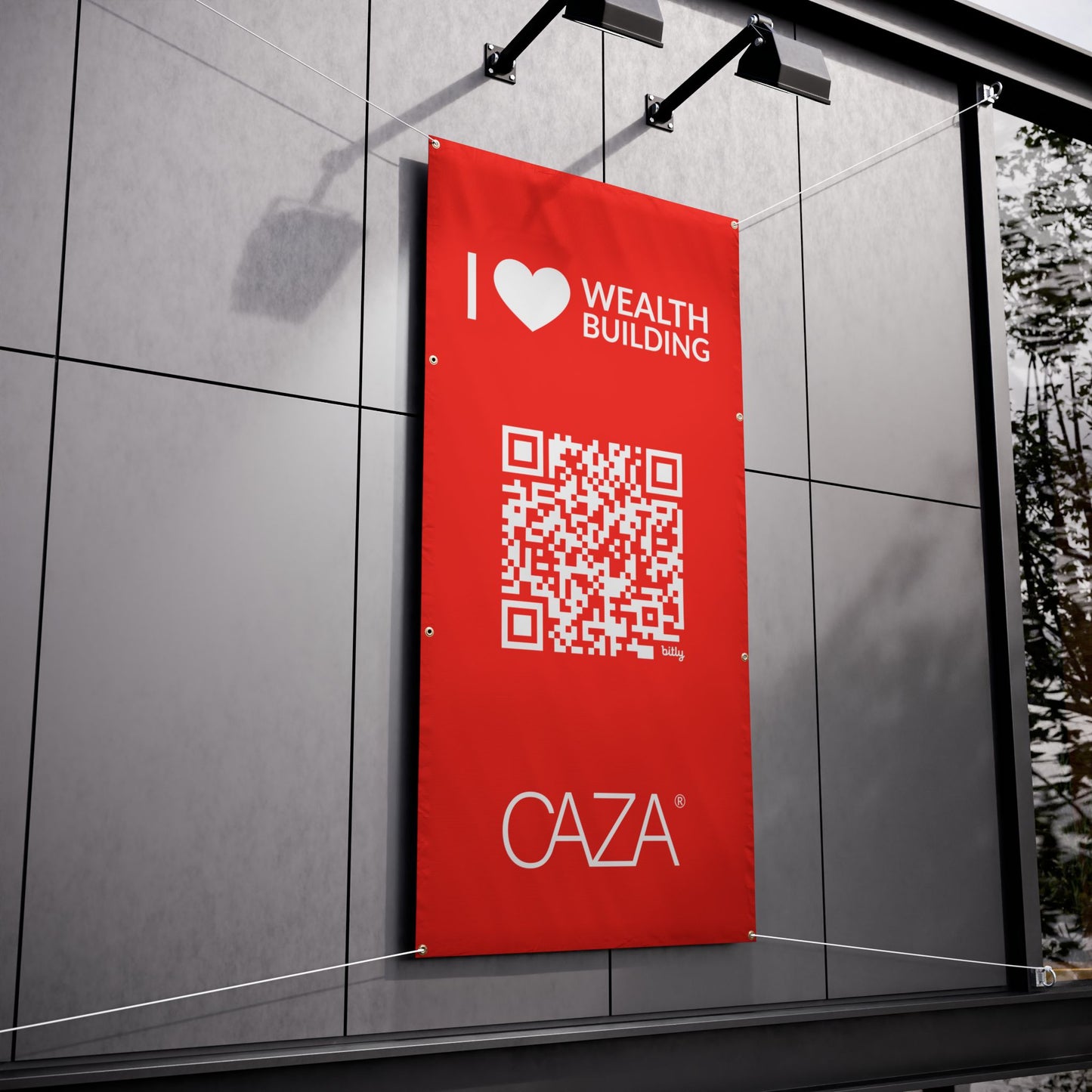 Join CAZA® | Vinyl Banners (Red)