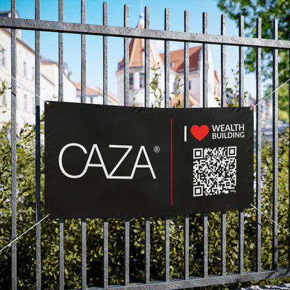 Join CAZA® | Vinyl Banners (Black)