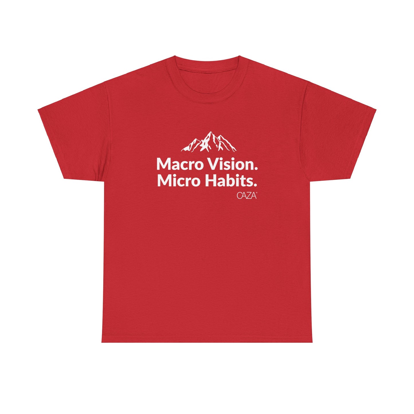 Macro Vision. Micro Habits. Tee