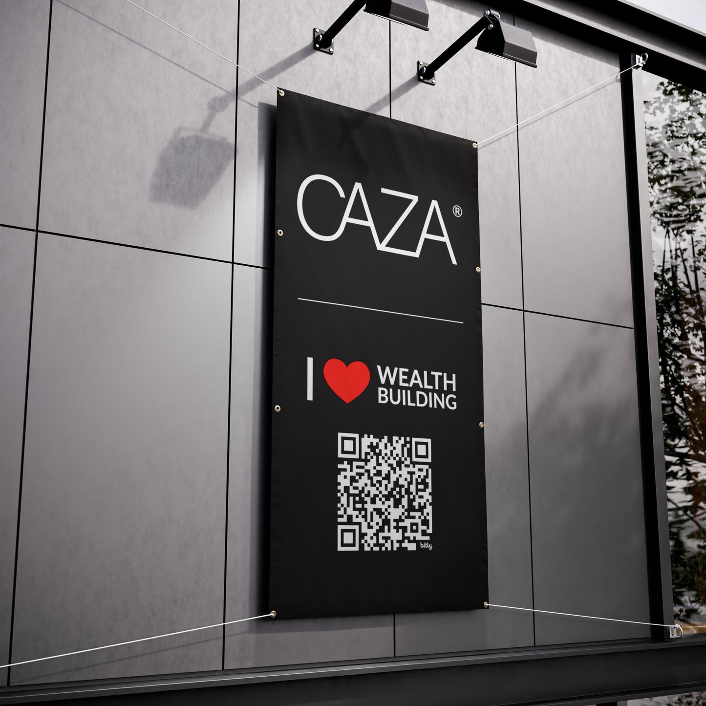 Join CAZA® | Vinyl Banners (Black)