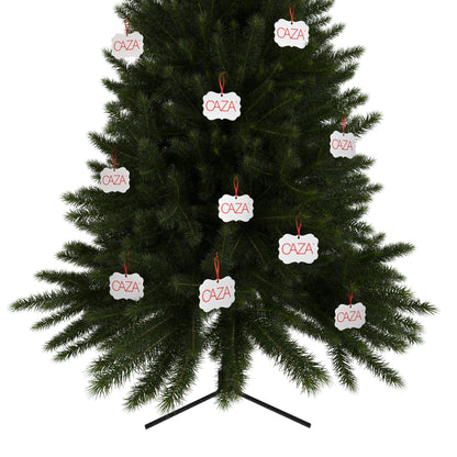 CAZA® Aluminum Ornaments (White)