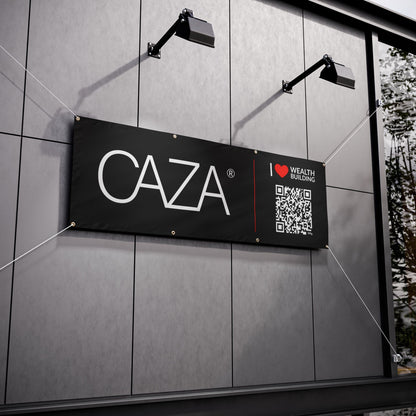 Join CAZA® | Vinyl Banners (Black)