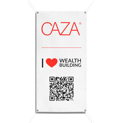 Join CAZA® | Vinyl Banners (White)