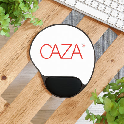 Mouse Pad With Wrist Rest (White)