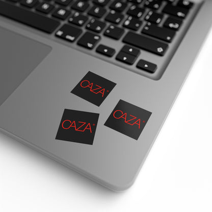 Square Sticker Label Rolls (Black)