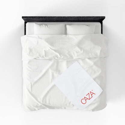Velveteen Plush Blanket (White)