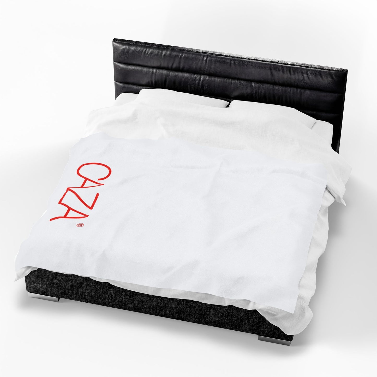 Velveteen Plush Blanket (White)