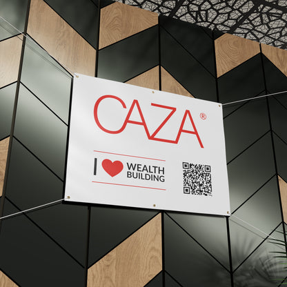 Join CAZA® | Matte Banner (White)