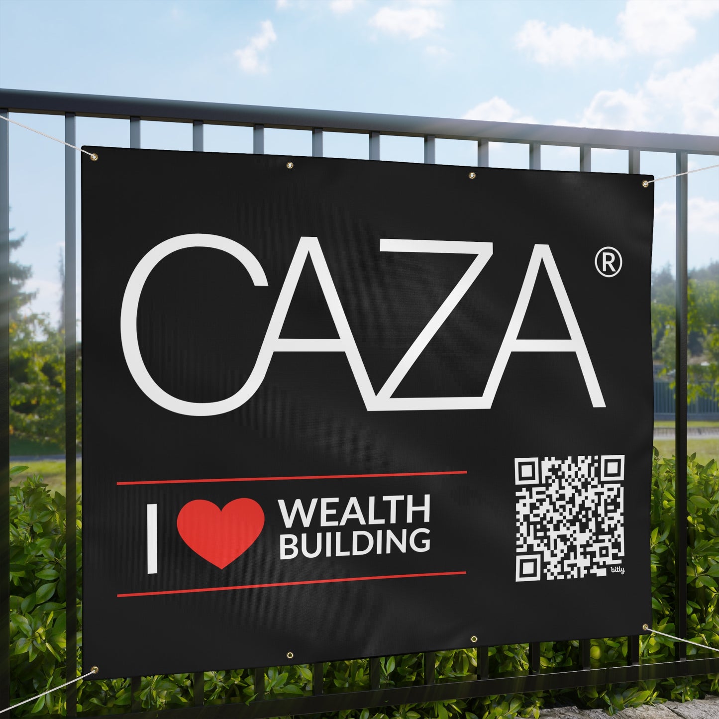 Join CAZA® | Matte Banner (Black)