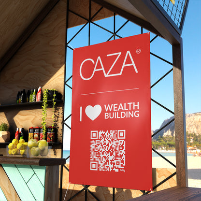 Join CAZA® | Matte Banner (Red)