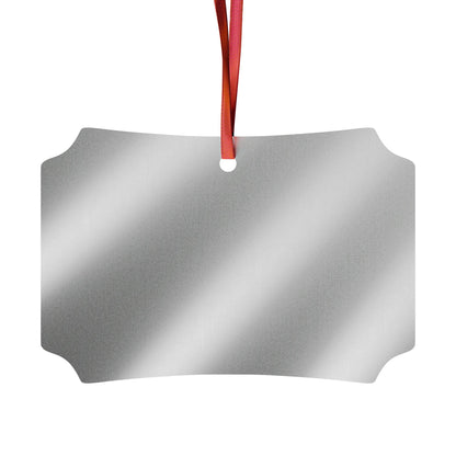 1st Christmas Aluminum Ornaments (White)