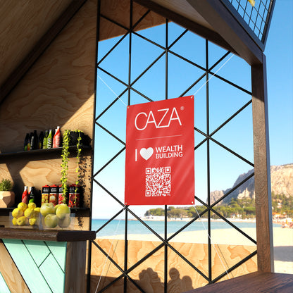 Join CAZA® | Matte Banner (Red)