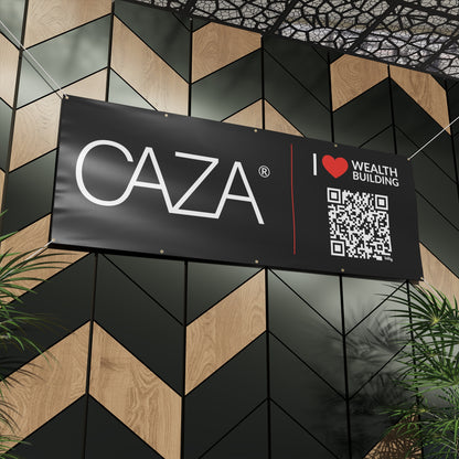 Join CAZA® | Matte Banner (Black)