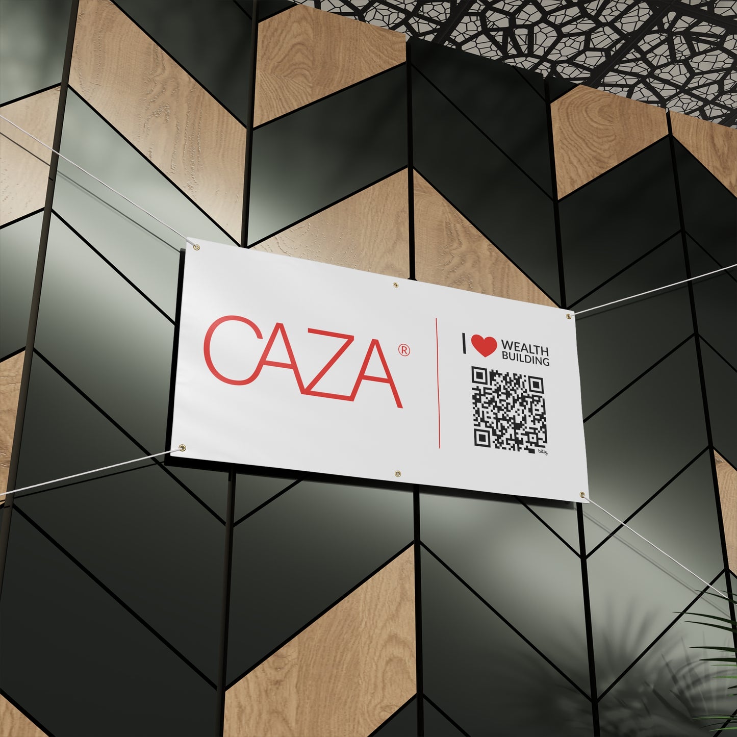 Join CAZA® | Matte Banner (White)