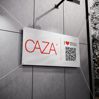 Join CAZA® | Vinyl Banners (White)