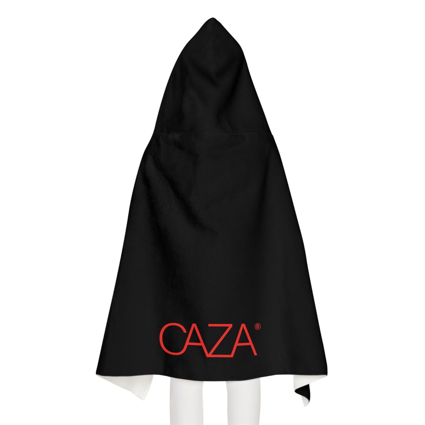 Youth Hooded Towel (Black)