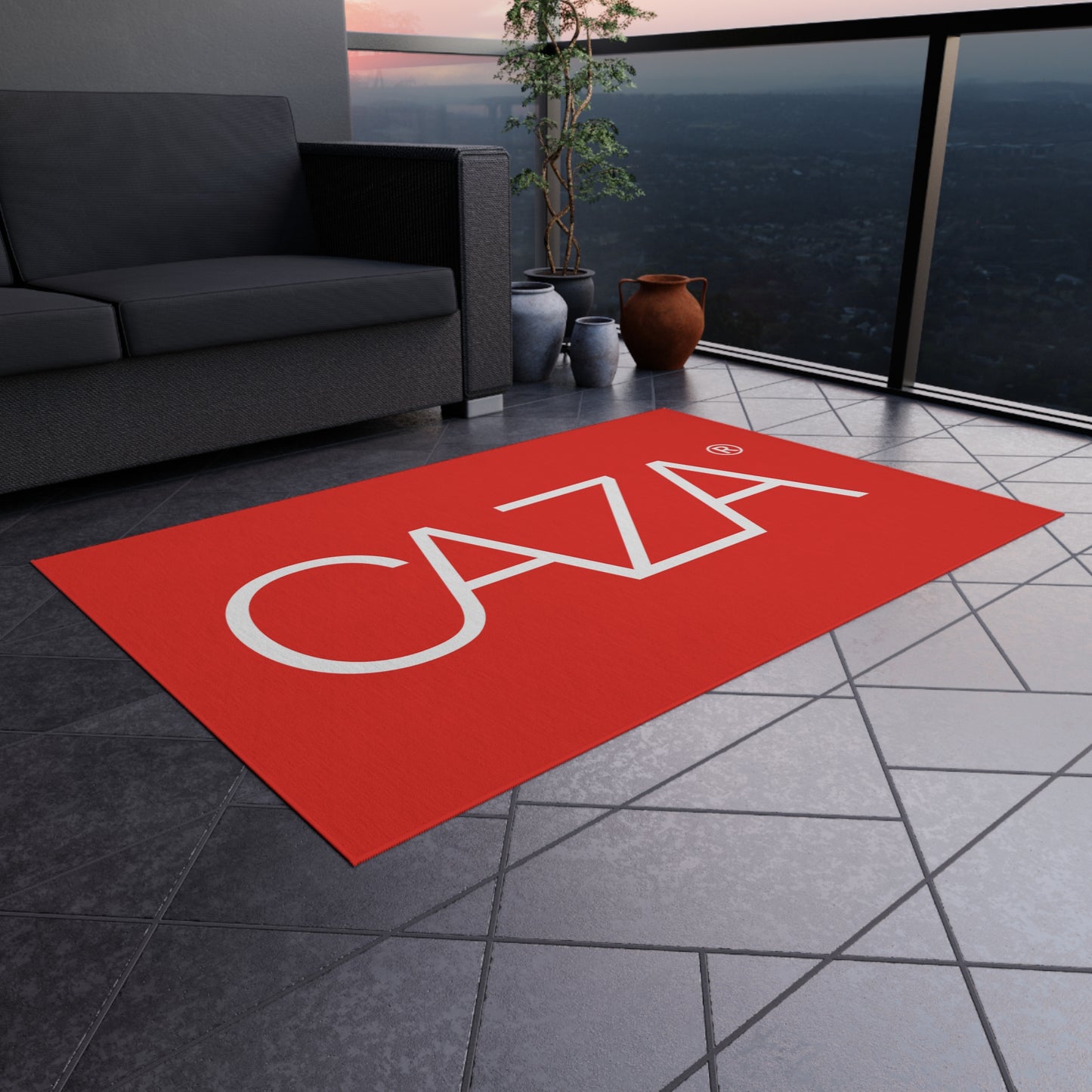 Outdoor Rug (Red)