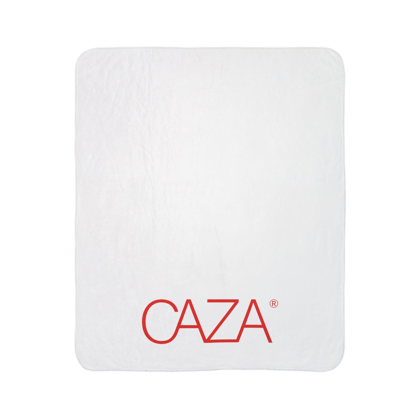 Fleece Sherpa Blanket (White)
