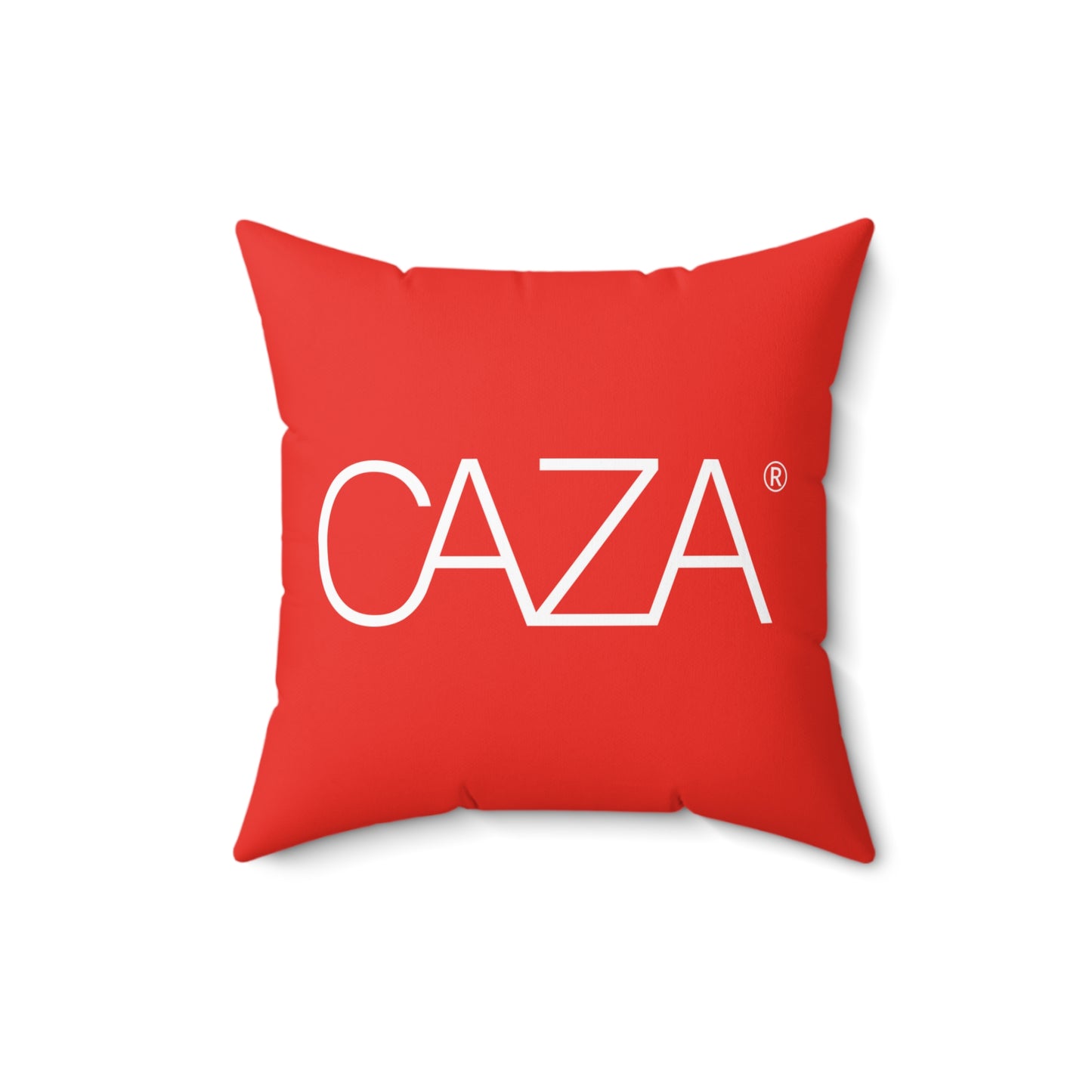 Red Polyester Pillow
