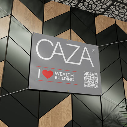 Join CAZA® | Matte Banner (Grey)