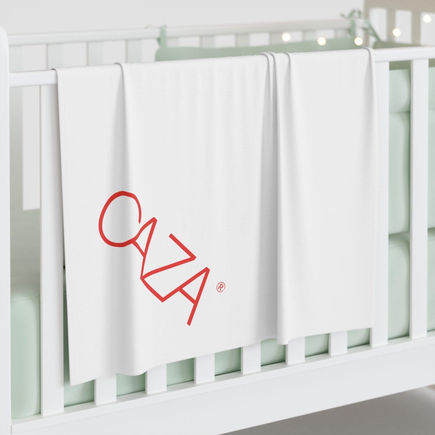 Baby Swaddle Blanket (White)